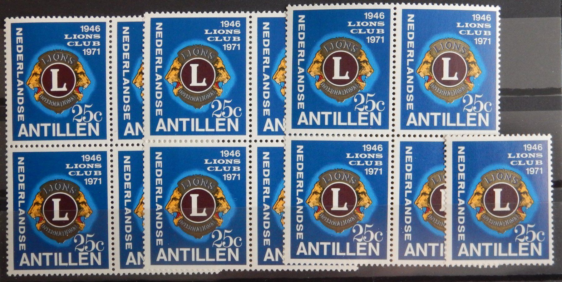 Tutti i francobolli: Antillen Nederland 1971 ** – Usato da Zürich venduto da Muehlekauf