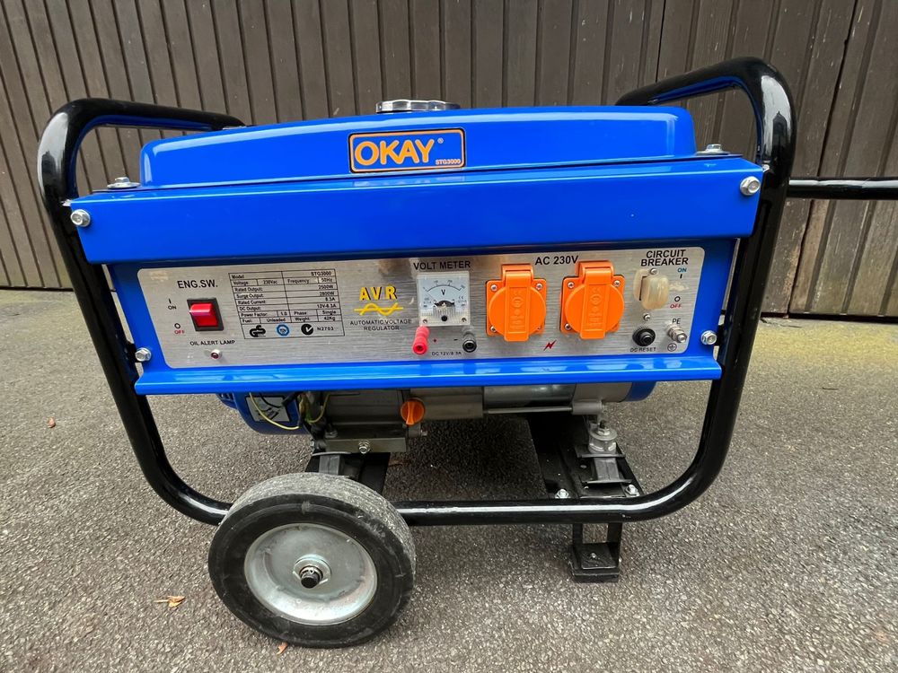 Stromgenerator STG3000 OKAY Power, neuwertig (Neu (gemäss Beschreibung ...