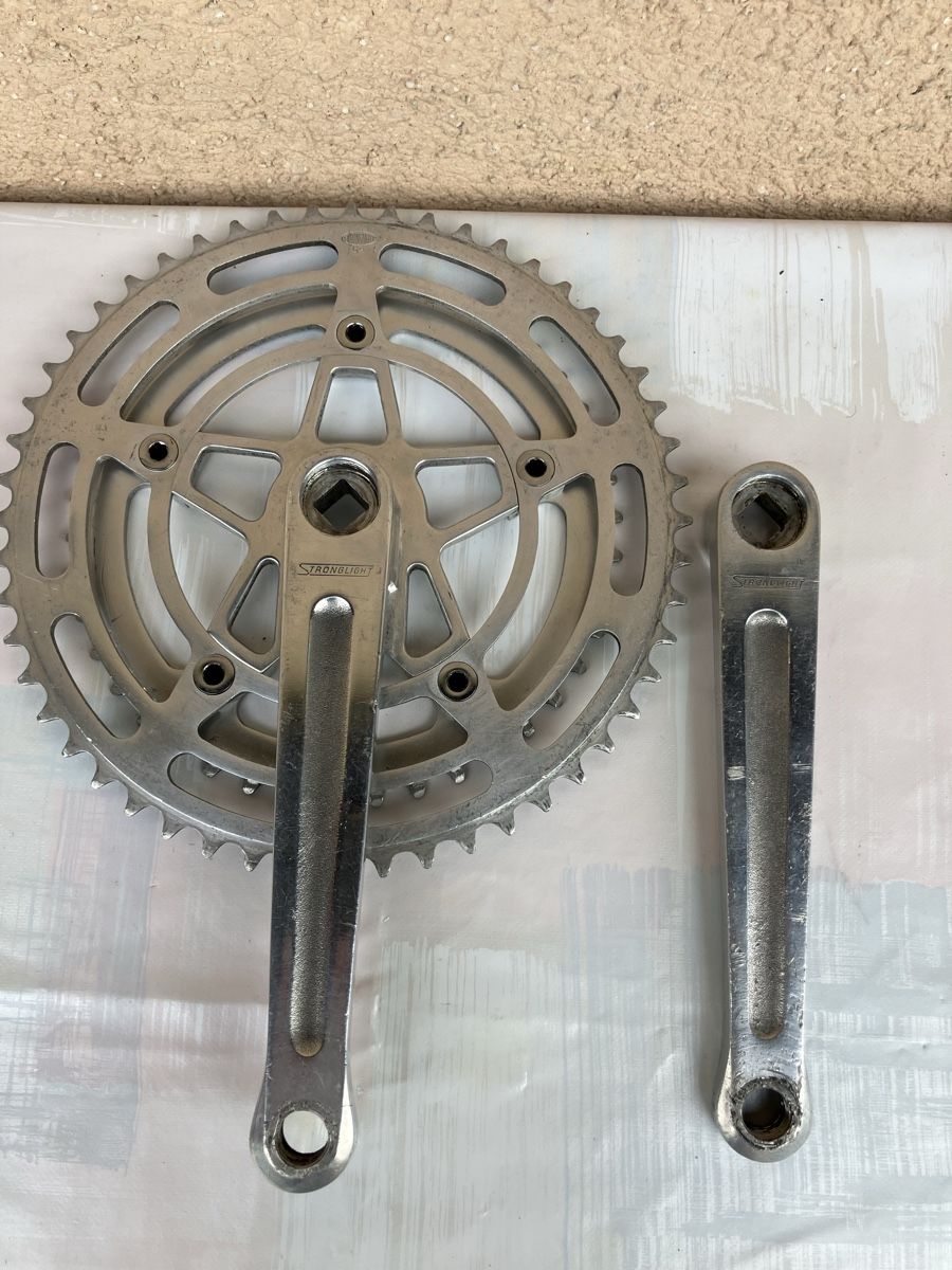 Pezzi di ricambio: Stronglight 93 Kurbeln Rennvelo – Usato da Trimbach venduto da cendira 1