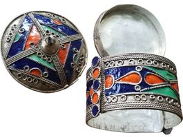 Armreif Schmuckdose Marokko Tuareg Rarität