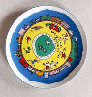 Escalade 19e course 1996 Louise Bonnet assiette 27 cm