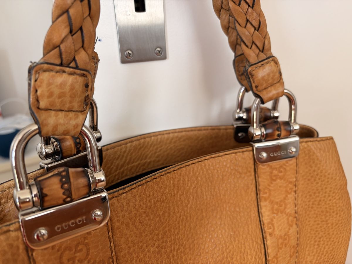 Gucci Borse da donna: Handbag original Gucci leather brown – Usato da Langnau am Albis venduto da Bodossekretaer 2