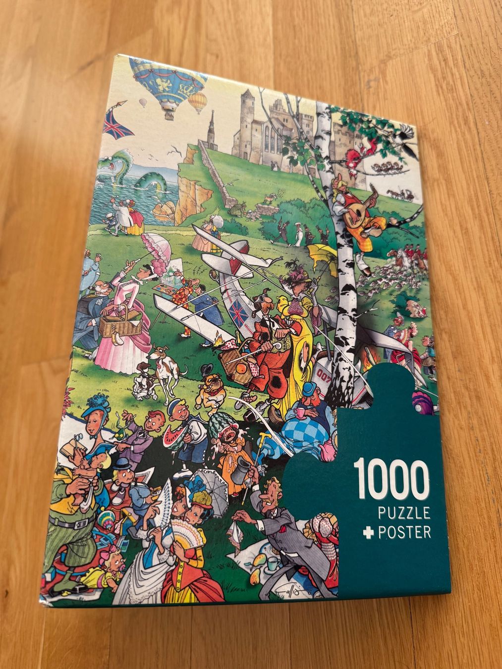 Heye Puzzle: Heye Puzzle Picnic 1000 – Usato da Bern venduto da olivat