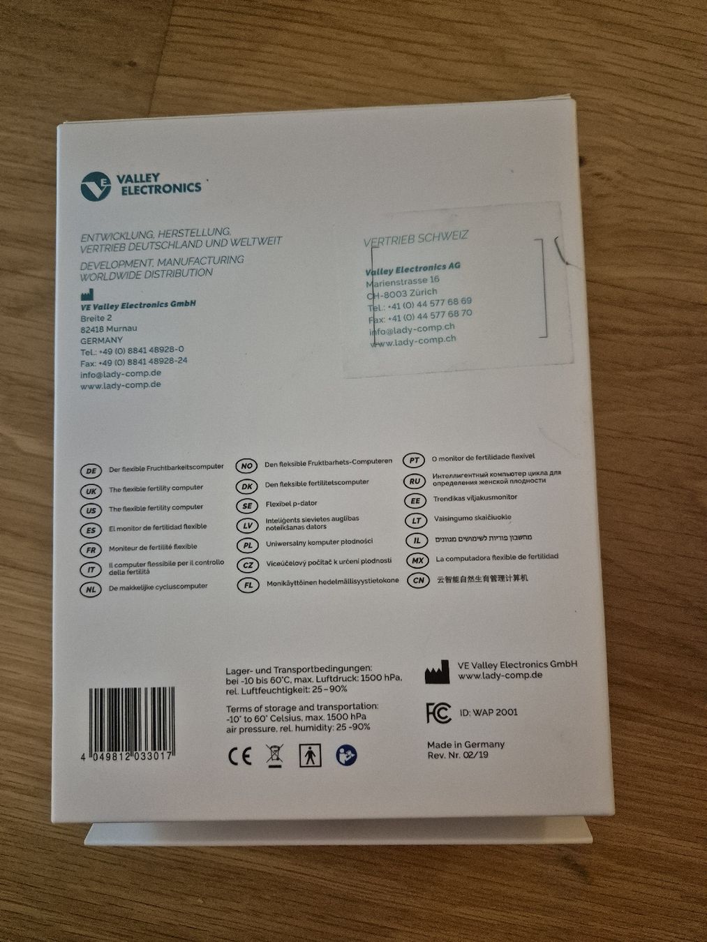 Appareils médicaux: Pearly Zykluscomputer/ Verhütungscomputer – D'occasion à Bern par dia_yv66 3