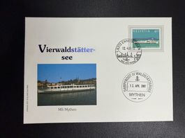 Schweizer Schiffspost Vierwaldstättersee MS Mythen 2001