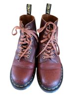 Dr. Martens Schnürstiefel Leder rot Gr. 39 - Top Zustand