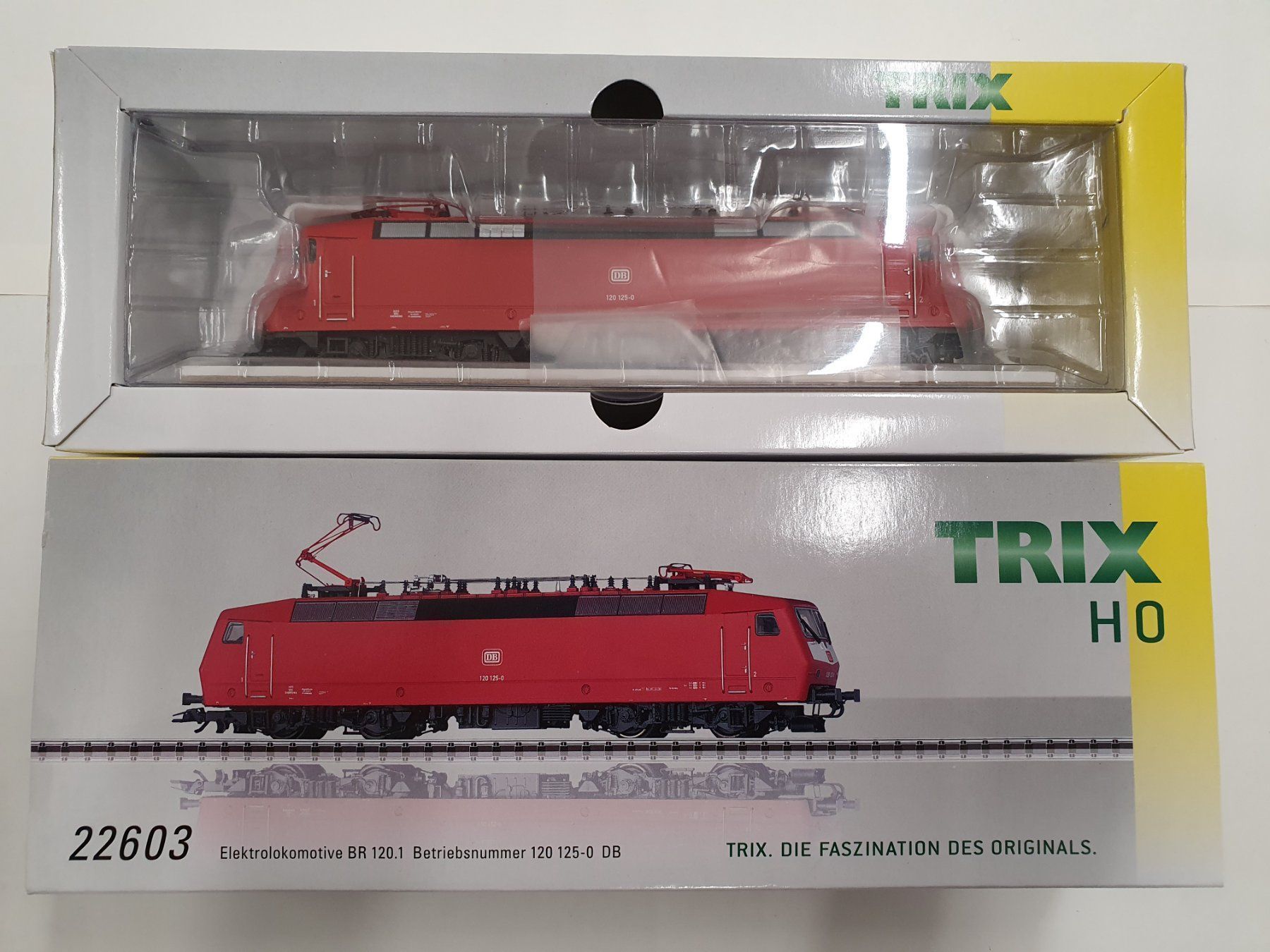 Trix Modelleisenbahnen: Trix 22603 DB BR  120125-0 orientrot – Neu und originalverpackt aus Würenlos von juruth