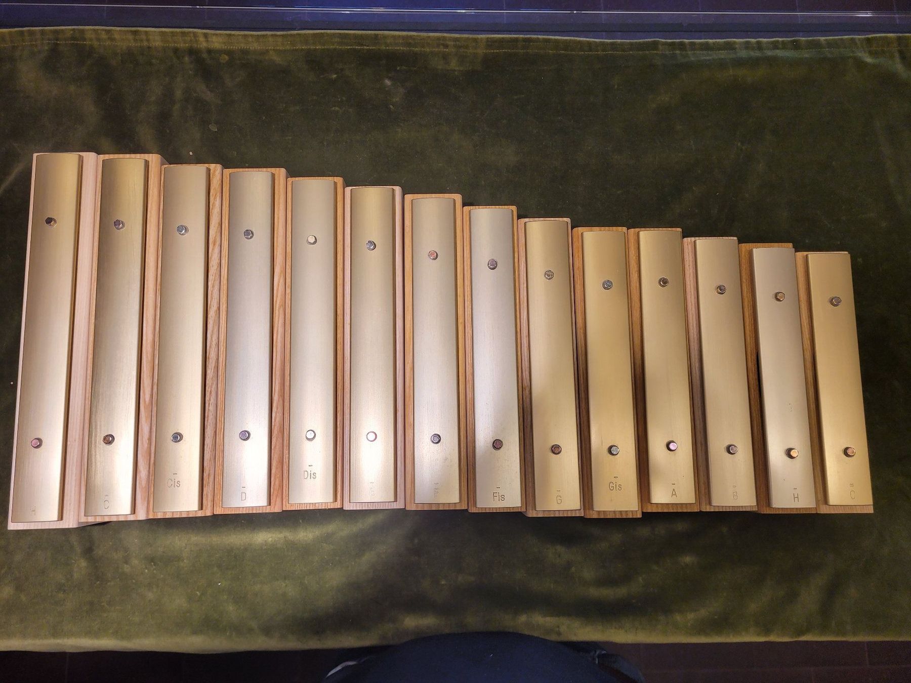 Strumenti musicali: INTONA Klangstäbe H - C2, 14 Stück – Usato da Thun venduto da Barbara082