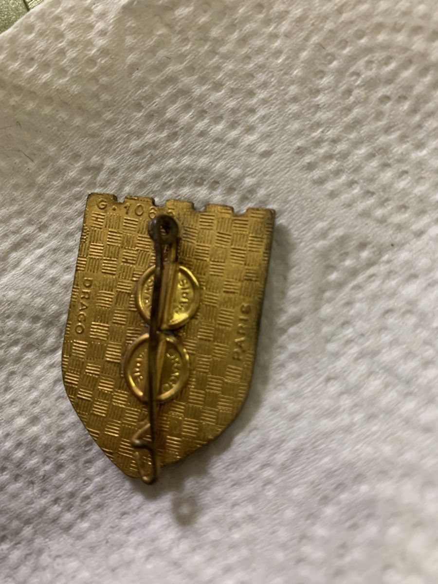 Placchette & Badge: Abzeichen der 15.franz.Infanterie.1950 – Usato da Rorschacherberg venduto da raf_2ll8 7