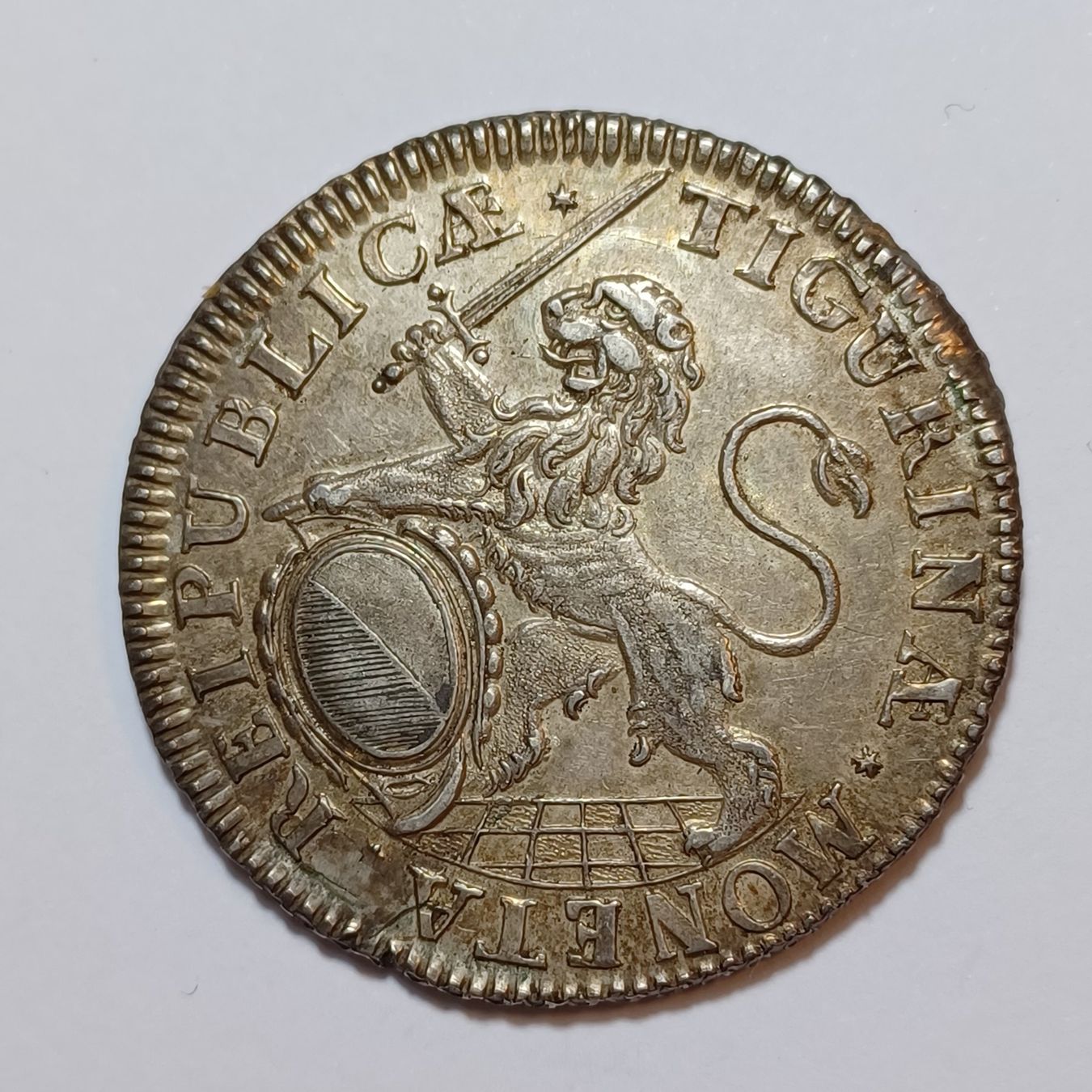 Tutti le monete: 1/2 Taler 1714 Zürich – Usato da Pfäffikon ZH venduto da Schweizer_Muenzen