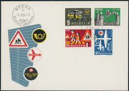 1956 - Werbemarken - Ersttagsbrief FDC ET - italienisch • it