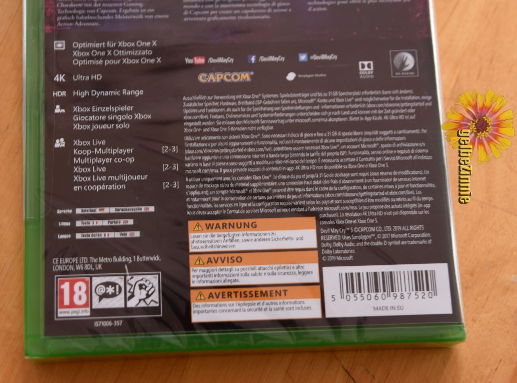 Spiele: Devil May Cry 5 (NEU) XBOX ONE – Neu und originalverpackt aus Frenkendorf von gelbeZinnie 2
