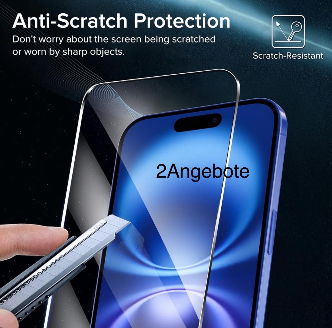 Apple Cover & Protezioni schermo: iPhone 17 Air Panzerglas / Tempered Glass – Nuovo e nell'imballaggio originale da Rudolfstetten venduto da 2Angebote 2