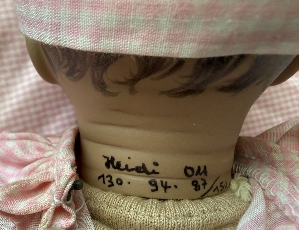 Heidi ott Puppen: Originale Heidi Ott Künstlerpuppe  – Neu (gemäss Beschreibung) aus Thun von Dana5 1