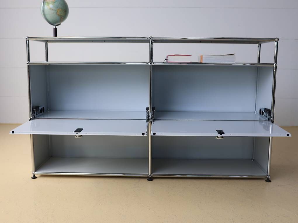USM Scaffali: USM Haller Sideboard 2x2 in Lichtgrau – Usato da Meinisberg venduto da atelier_TILIJA 6