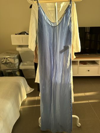 Sommerliches Zara Kleid, Grösse S, blau, leicht!