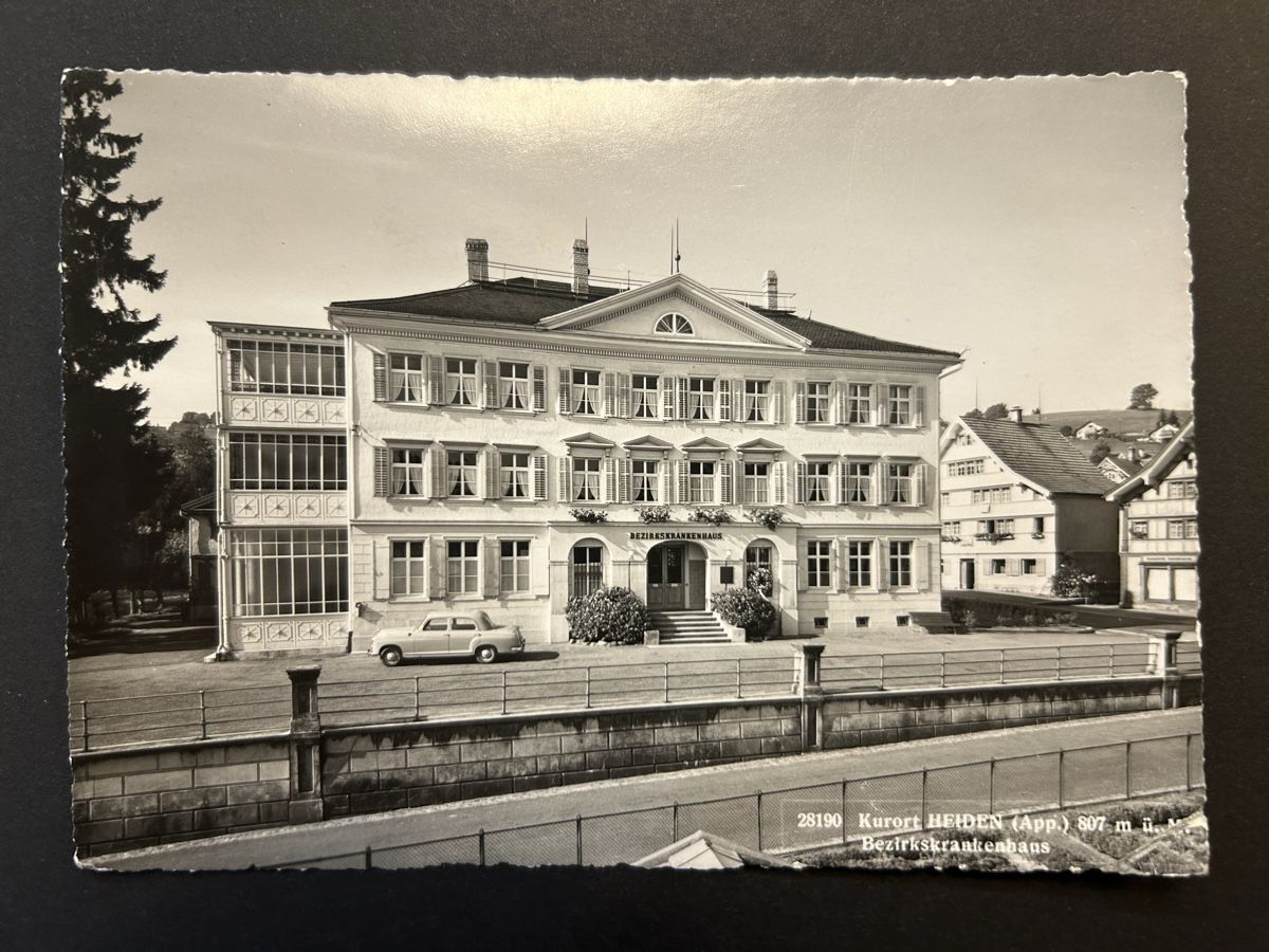 Cartoline postali: Heiden App. Spital – Usato da Fanas venduto da Alessio11