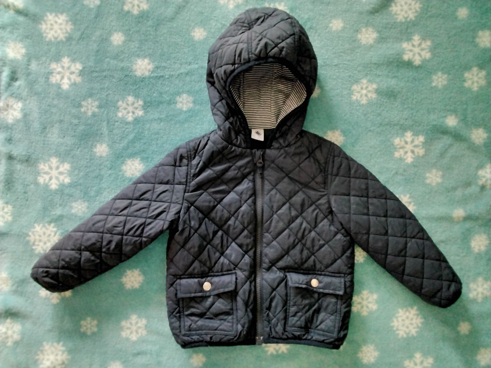 Petit Bateau Giacche & Cappotti: Petit Bateau Steppjacke Gr. 98 – Usato da Balterswil venduto da Meerdeern