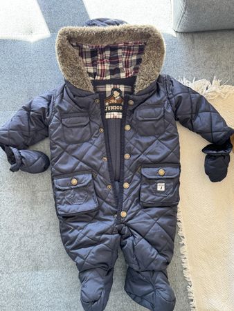 Junior J Winter Suit Size 3-6 Months - Pristine Condition