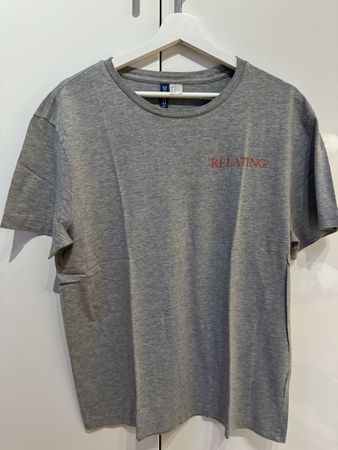 H&M T-shirt grau mit Aufdruck