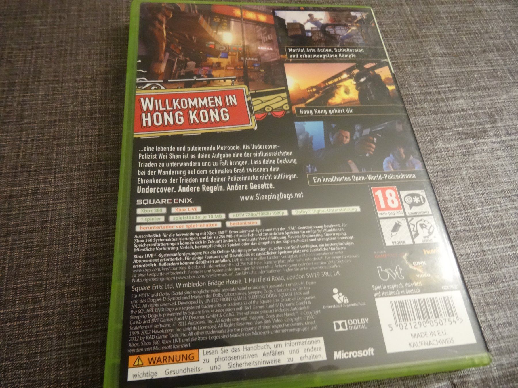 Microsoft Giochi: Sleeping Dogs XBOX 360 – Usato da Olten venduto da Disc-Ausverkauf 2