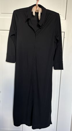 InWear Black Shirt Dress, Size M, Elegant and Comfy!
