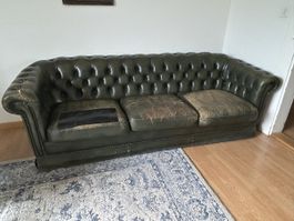Chesterfield Sofa Grün 