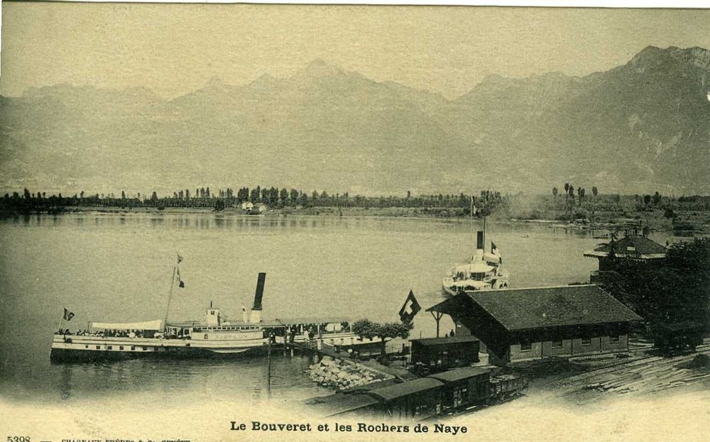 DS Simplon, Raddampfer, Lac Léman, Dampfschiff (Gebraucht) in ...