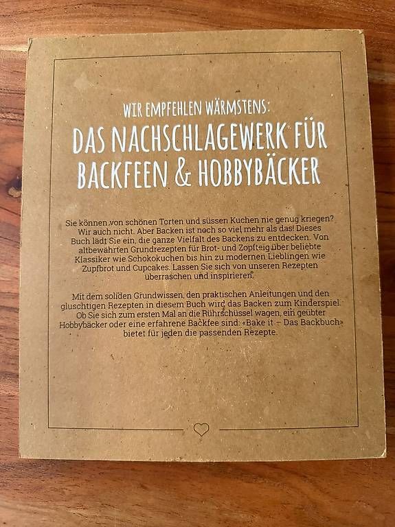 Libri: FOOBY Bake it  Das Backbuch – Usato da Zollikofen venduto da hri_r8pr 1