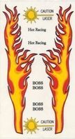 Decal Flammen selbstklebend