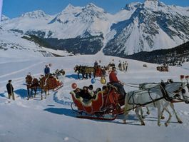 Alte Postkarte /Arosa