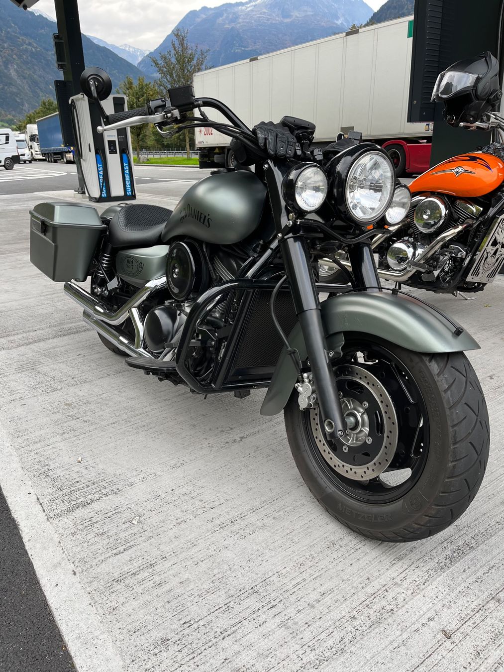 Kawasaki Chopper: Kawasaki Vn 1600 – Usato da Bremgarten AG venduto da Lorry3 1