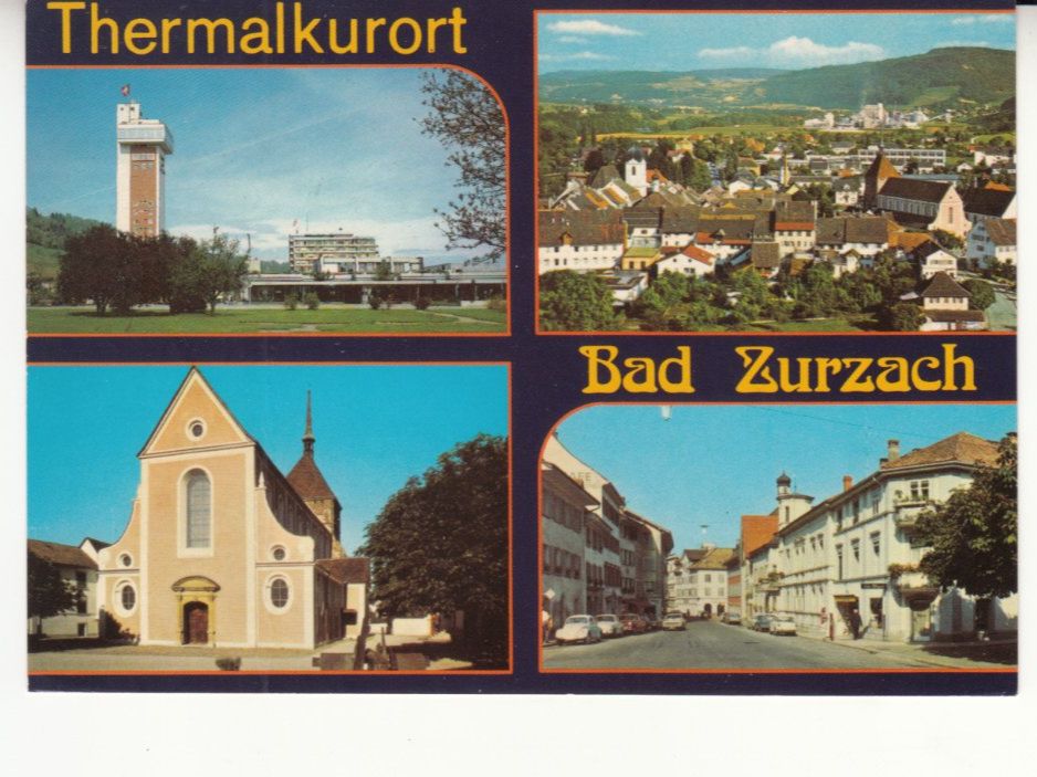 Ansichtskarten: Zurzach 1984 – Gebraucht aus Bürglen TG von StampGraf
