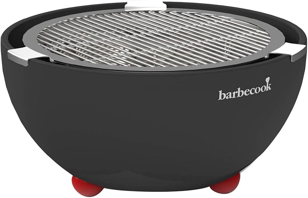 Grille à Poisson Barbecook - Idéale Pour Griller 3 Poissons, 59x28x2cm, Accessoire Barbecue Pratique Et Durable