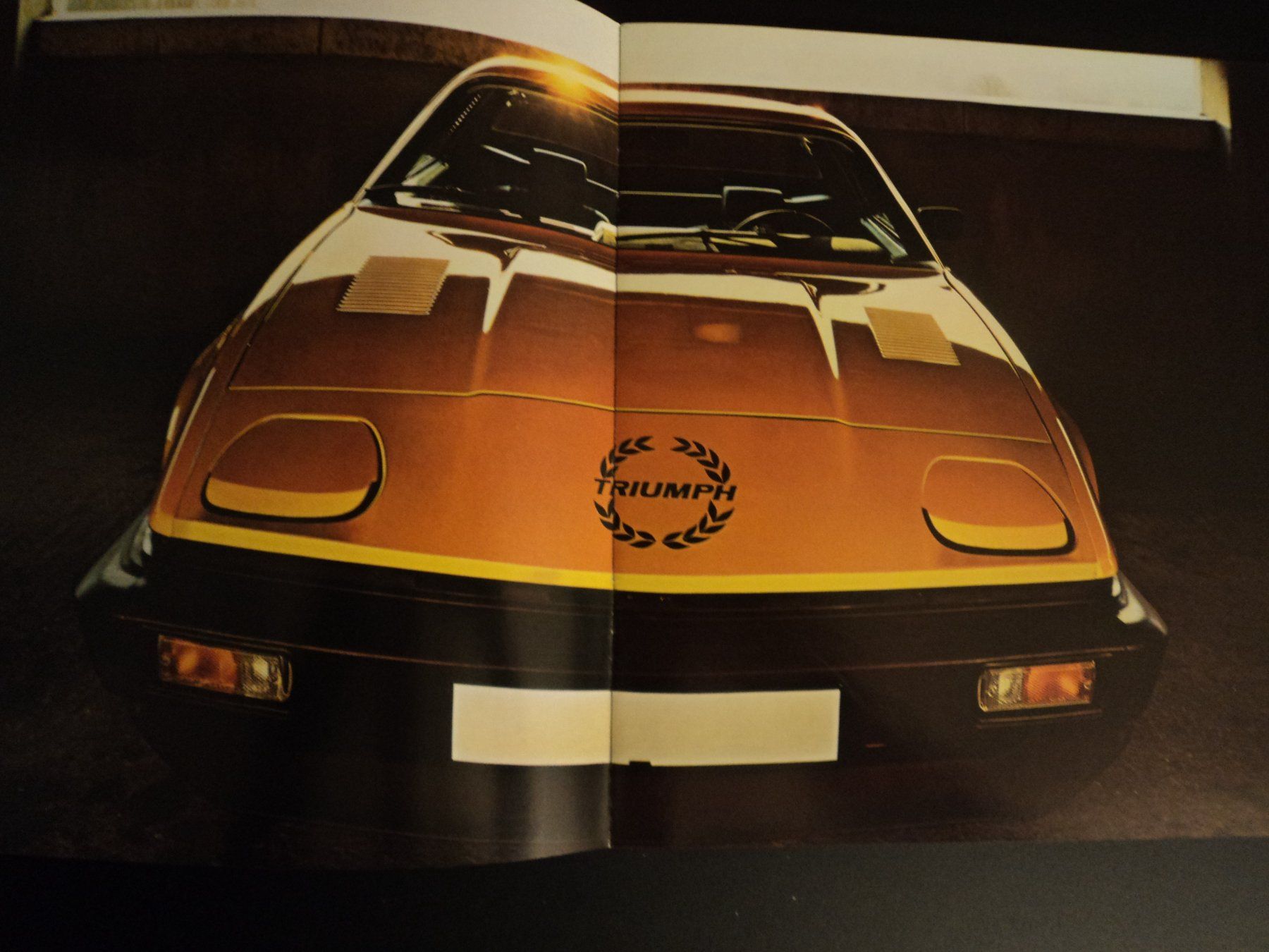 Triumph Documenti: Prospekt Triumph TR7 1979 – Usato da Schwarzenburg venduto da modelCARama