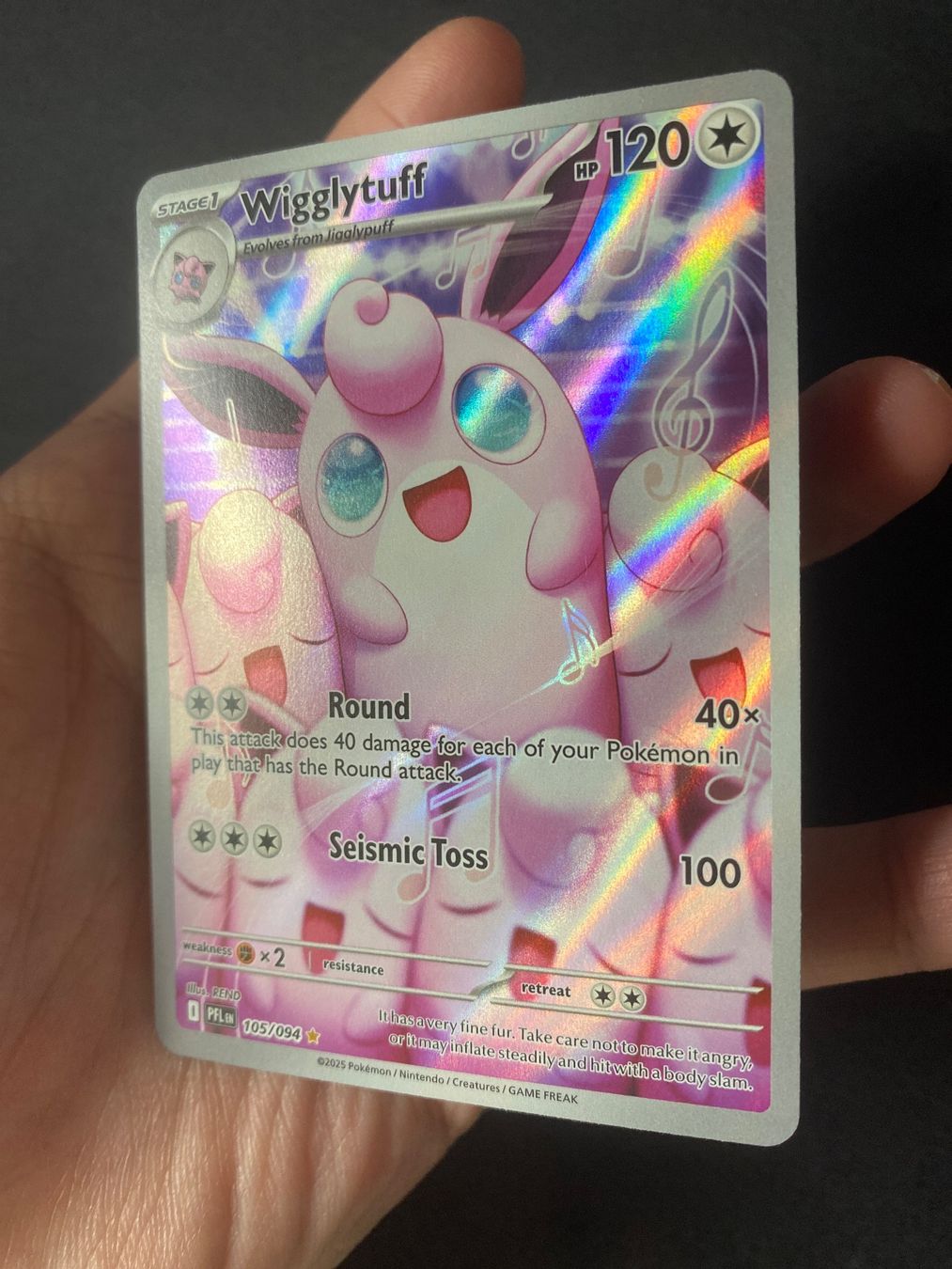 Pokémon Carte collezionabili: Wigglytuff 105 - Knuddeluff - Phantasmal Flames - EN – Nuovo (secondo la descrizione) da Hausen AG venduto da Shrade 2