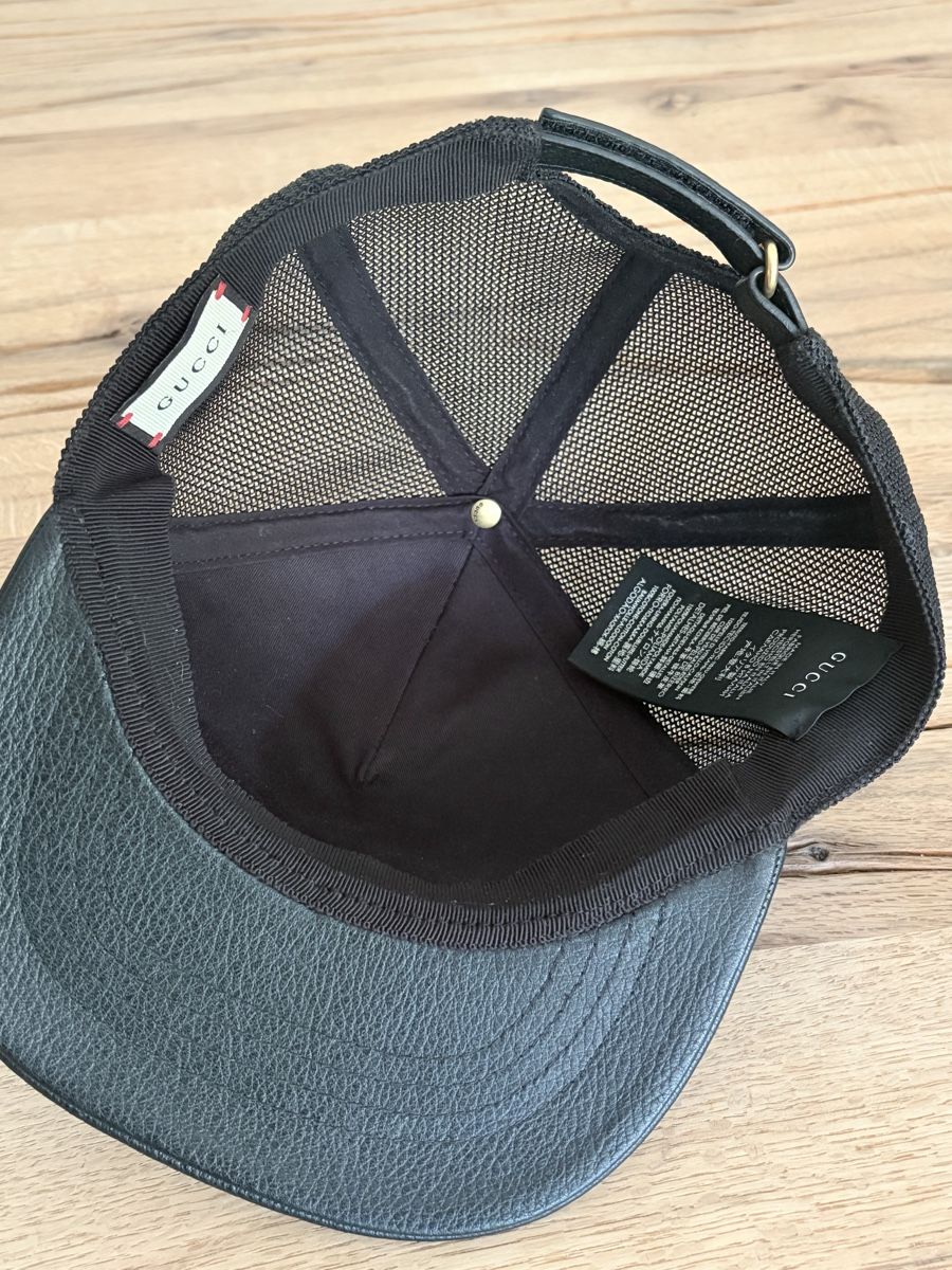 Gucci Altro in  Abbigliamento & Accessori: GUCCI Cap Leder  Schwarz Top Zustand – Nuovo (secondo la descrizione) da Riehen venduto da VB_CH85 1