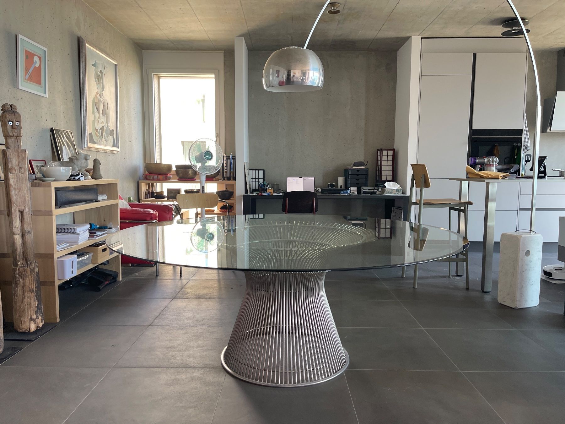 Knoll Tavoli: Grande table ronde Platner – Usato da Lausanne venduto da guarnero