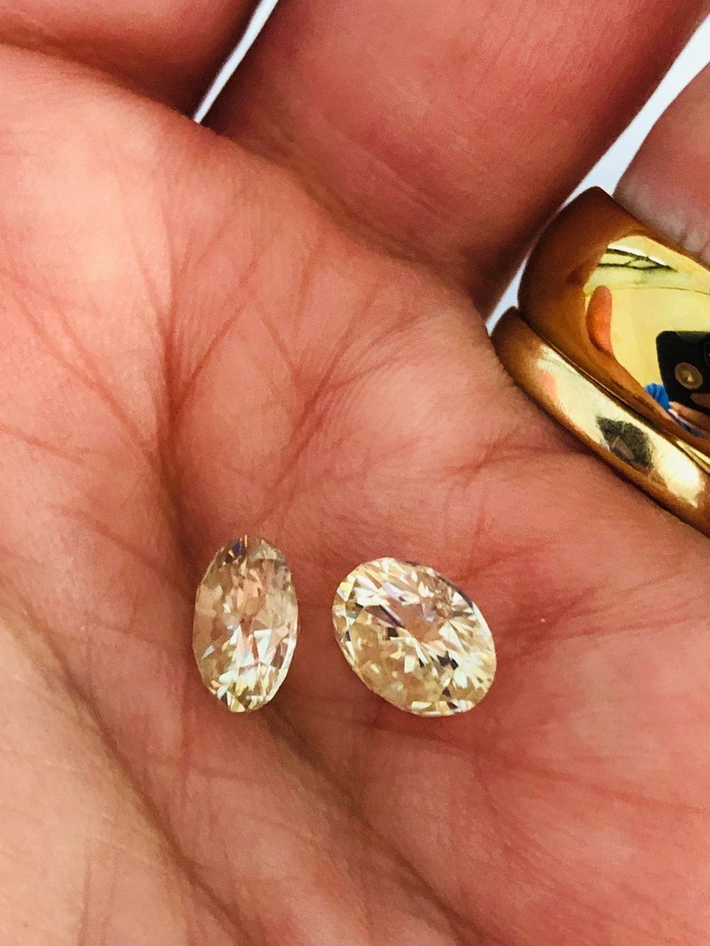 Pietre preziose: 3.51 ct 2pc-VVS1.8 mm Ice White Round Pair Moissanite – Nuovo e nell'imballaggio originale da Genève venduto da AGBERG 8