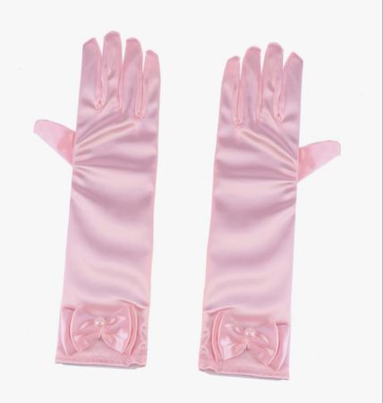 3 Paar Prinzessin Handschuhe 4-8 Jahre