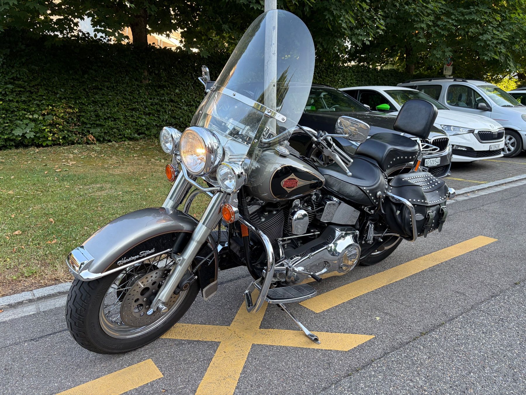 Harley-Davidson Chopper: Harley Davidson Heritage Nostalgia Limited Evolution – Usato da Rütihof venduto da elcheffe81 7
