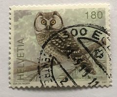Nr. 1239 Dauermarken Einheimische Vögel Raufsskauz GESTEMPEL