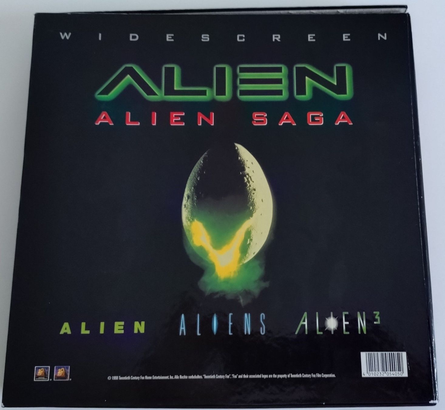 Tutti i DVDs: Laserdisc Alien Trilogie – Usato da Grüningen venduto da Stargazer 2