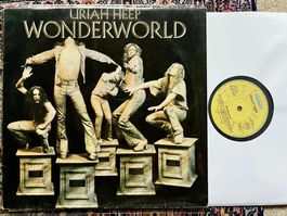 Uriah Heep – Wonderworld - DE 1st LP GEWASCHEN  1974