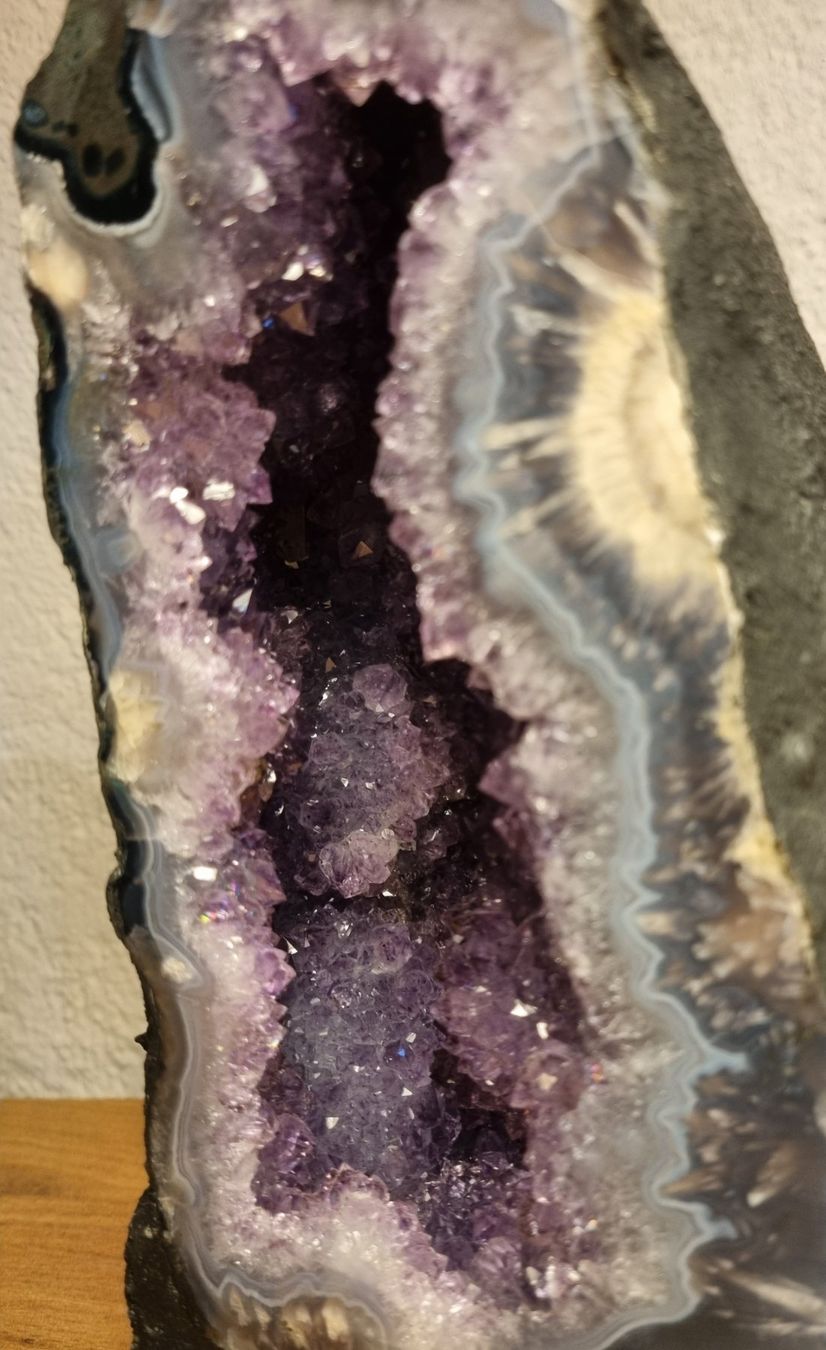 Minerali & Pietre curative: AMETHYSTDRUSE - ab 1.- ! – Usato da Eschenz venduto da Bibas1 2