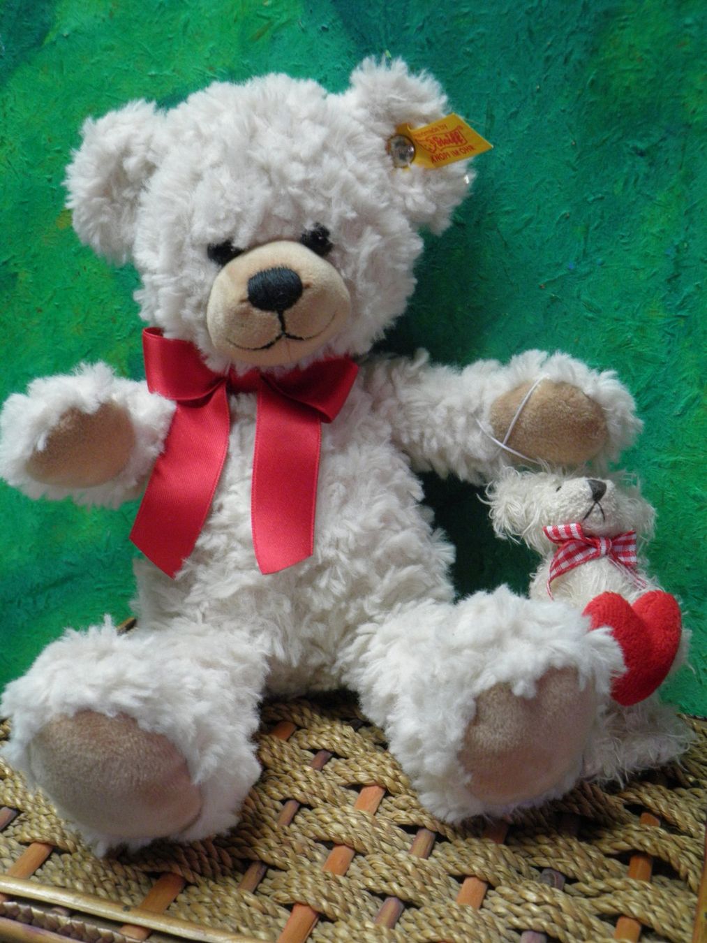 Steiff Spielzeuge: Kuschelweiches Steiffbärchen mit Freund – Gebraucht aus Rohrbach von chri2009