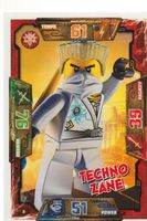 TCG NINJAGO TRADING CARD SERIE 1 # 009 TECHNO  ZANE