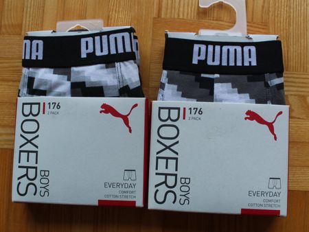 NEU*** 4 Stück Puma Boxer Shorts 176 ***NEU mit Briefpost