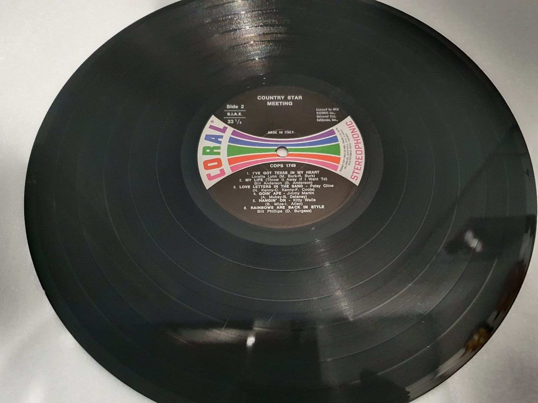 Dischi in vinile: Country Star Meeting – Usato da Uster venduto da Vinyl-Leidenschaft 6
