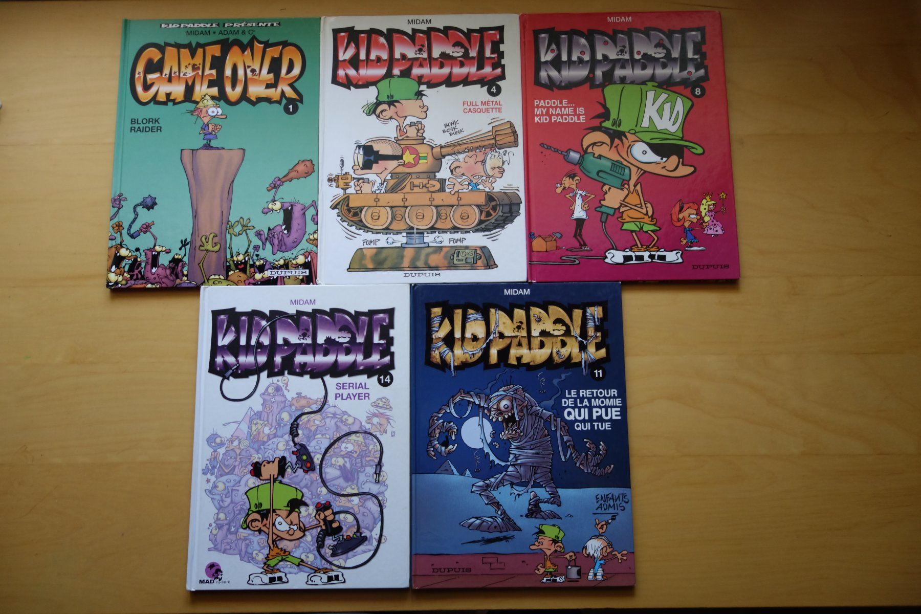Fumetti: 4 Kid Paddle + Game Over – Usato da Romainmôtier venduto da Iguazu12
